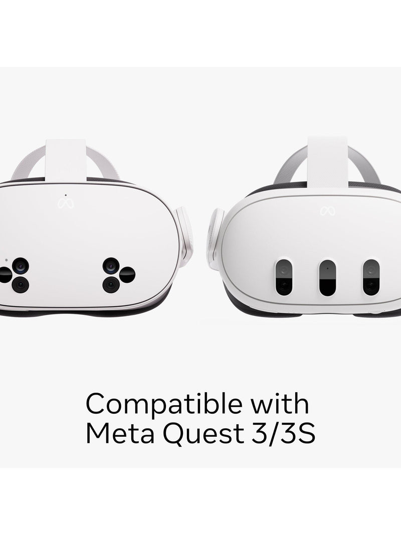 Meta official carrying case for Quest 3/3S white (British brand)