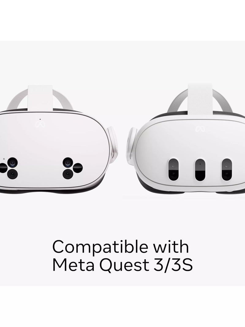 Meta official carrying case for Quest 3/3S white (British brand)