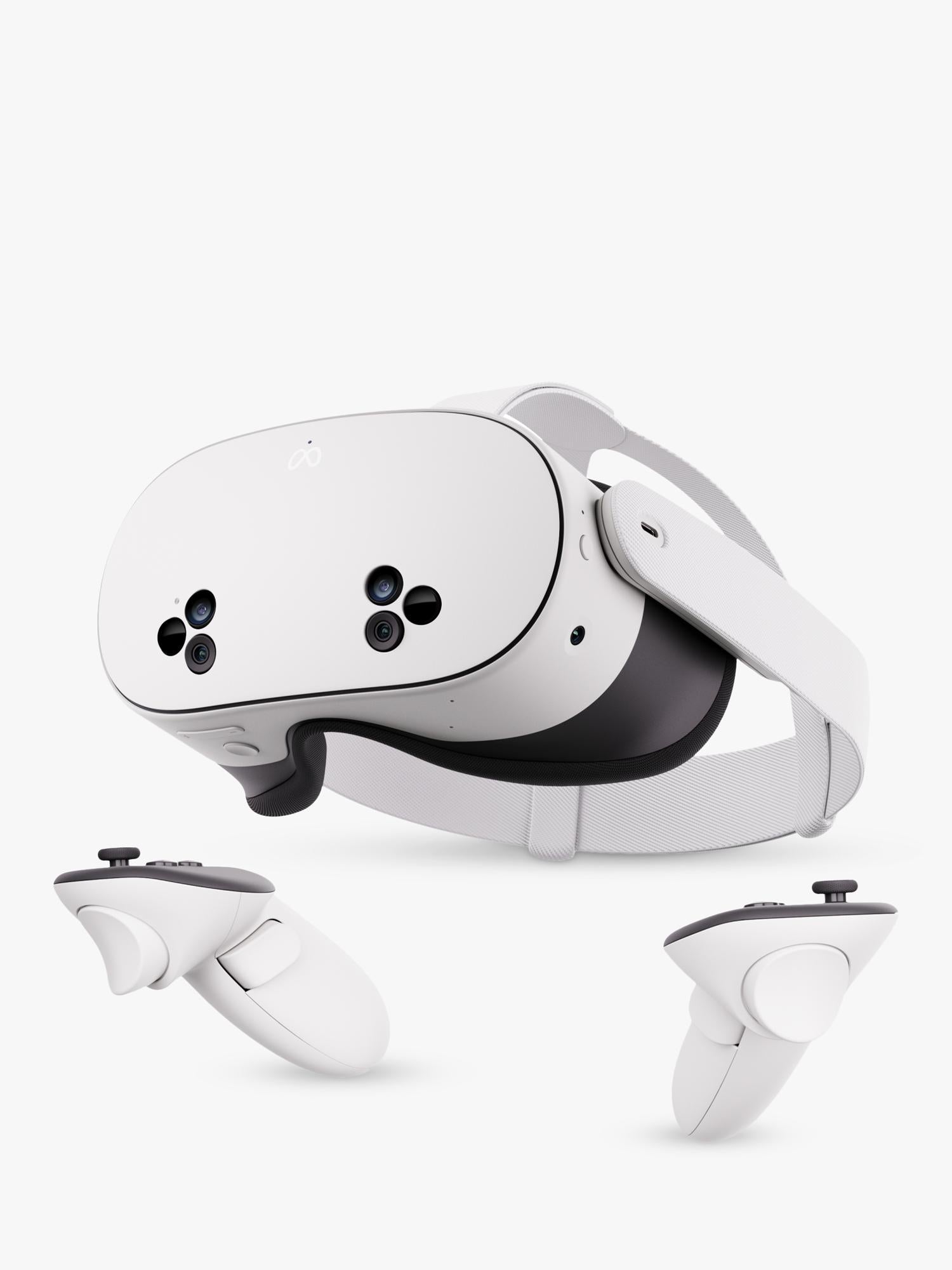 Meta Quest 3S 256GB white mixed reality headset, imported from the UK