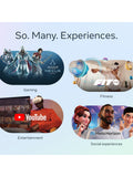 Meta Quest 3S 256GB white mixed reality headset, imported from the UK