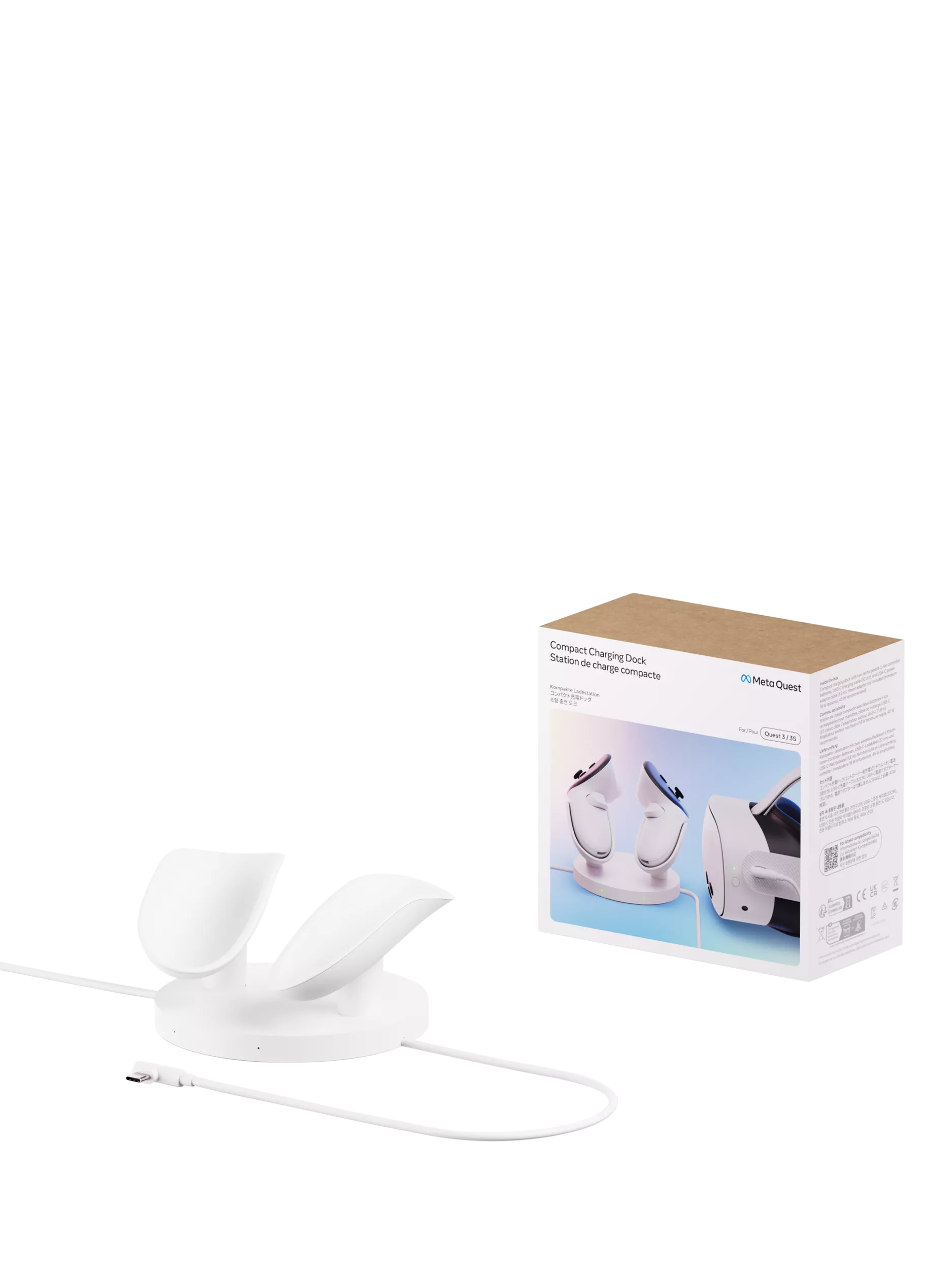 Meta charging dock for Quest 3/3S - British product