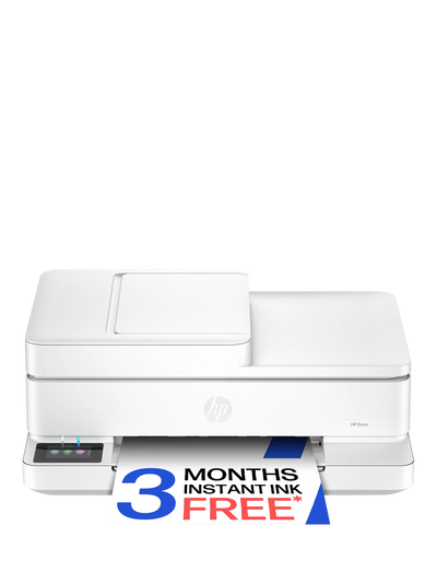 John Lewis HP ENVY 6530e All-In-One Wireless Printer, HP+ Enabled, White- Buy online at McGrocer