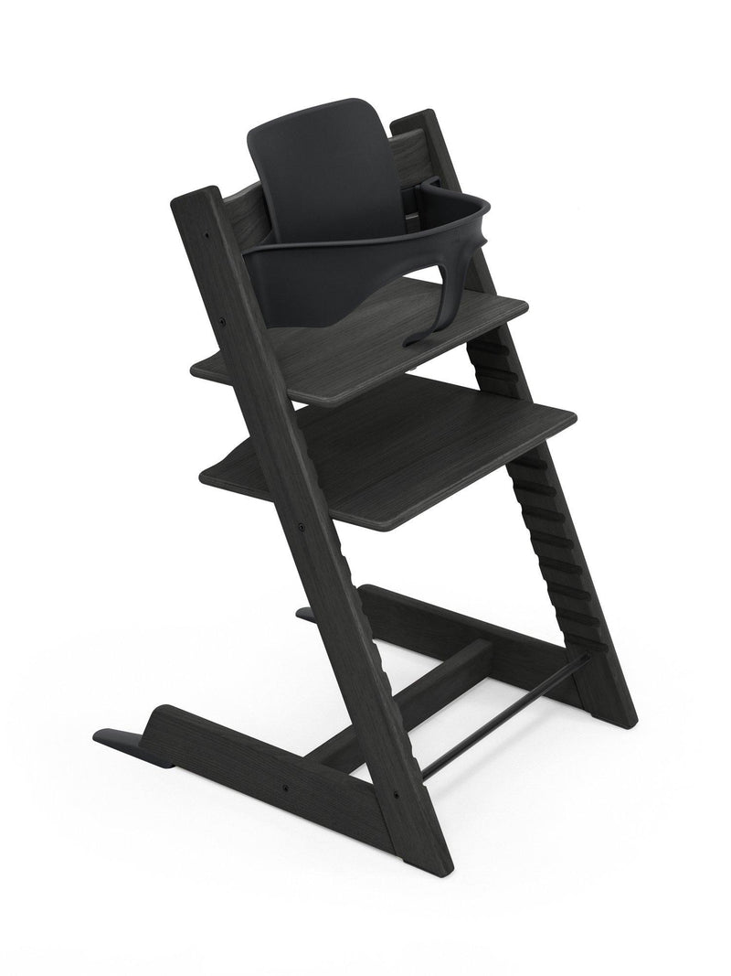Stokke Tripp Trapp oak highchair, imported from the UK
