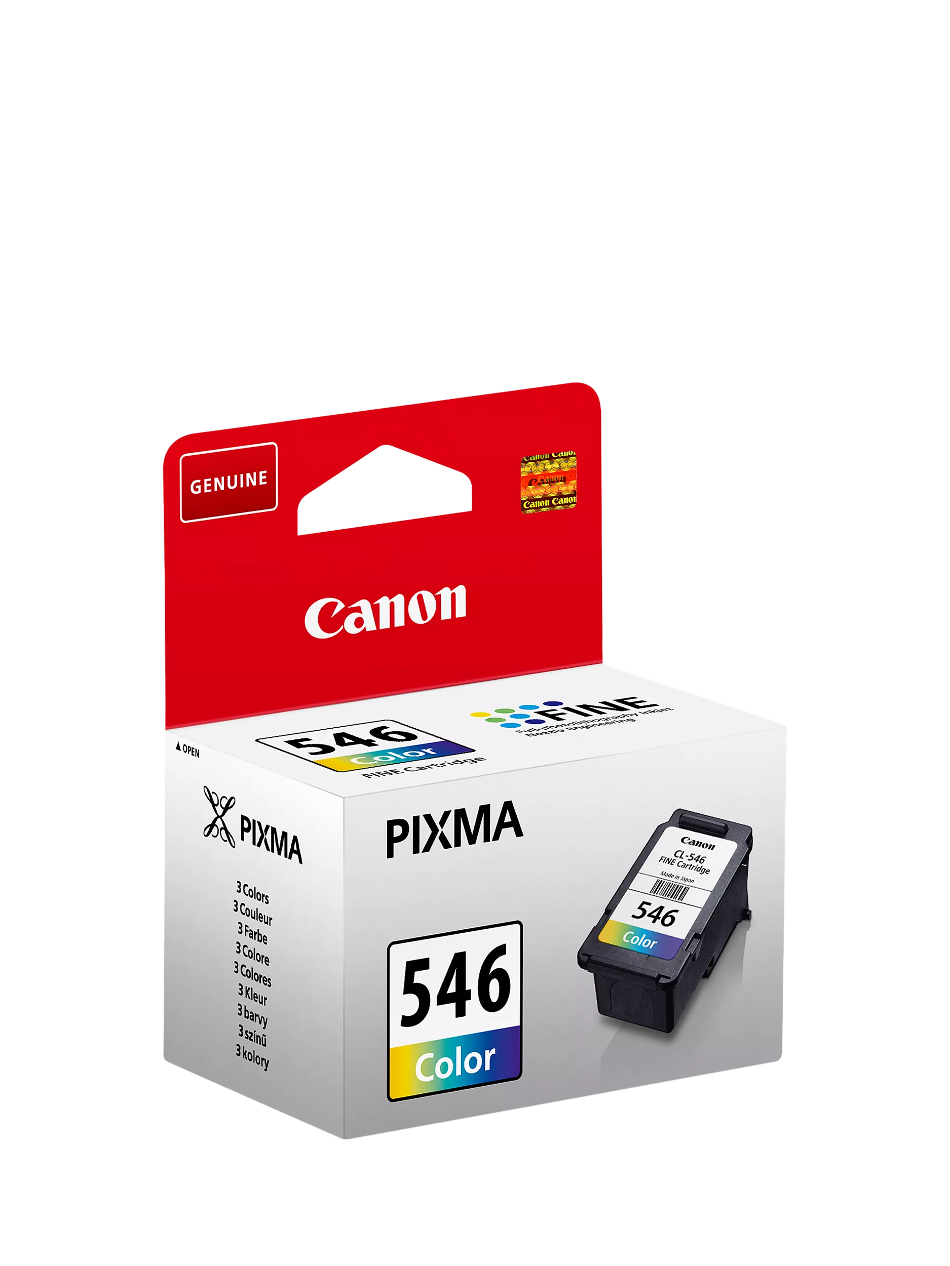 Canon CLI-546 tri-colour ink cartridge 9ml (British brand)