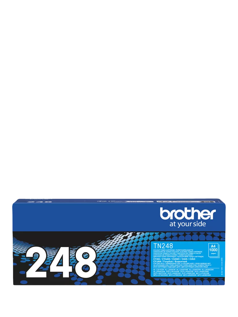 Brother TN-248 cyan toner cartridge, UK version