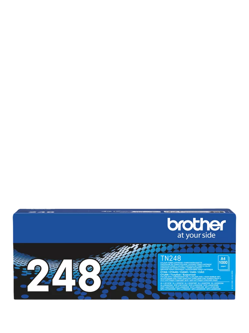 Brother TN-248 cyan toner cartridge, UK version