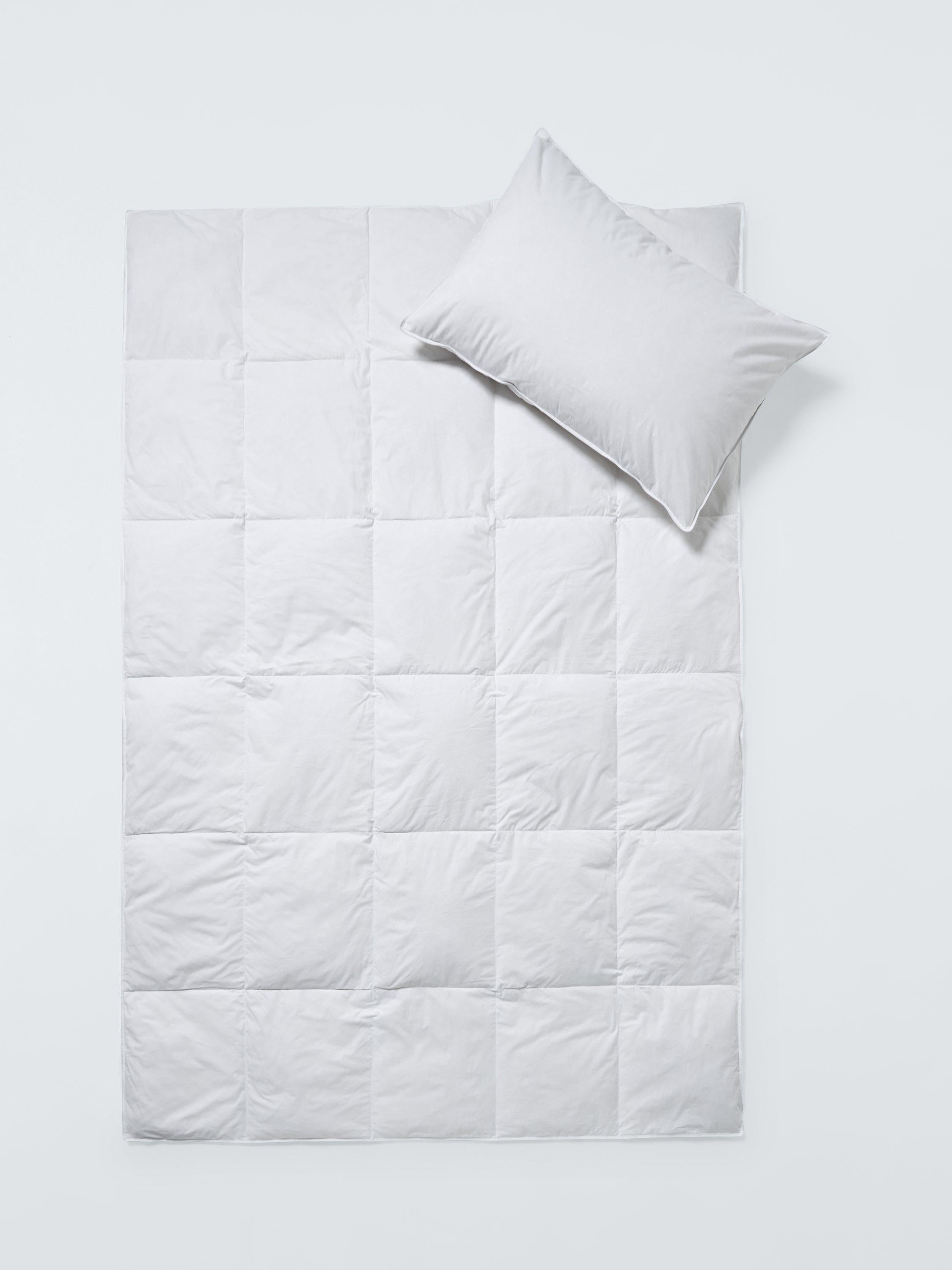 John Lewis single kids duck feather duvet pillow set, UK version