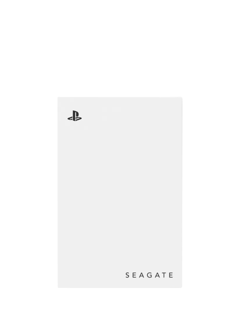 Seagate external game drive for PS5 2TB white - British product