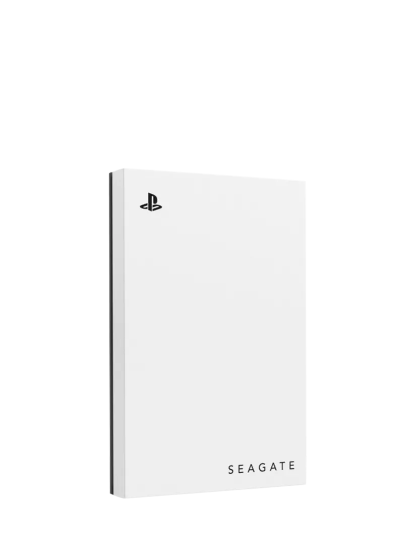 Seagate external game drive for PS5 2TB white - British product