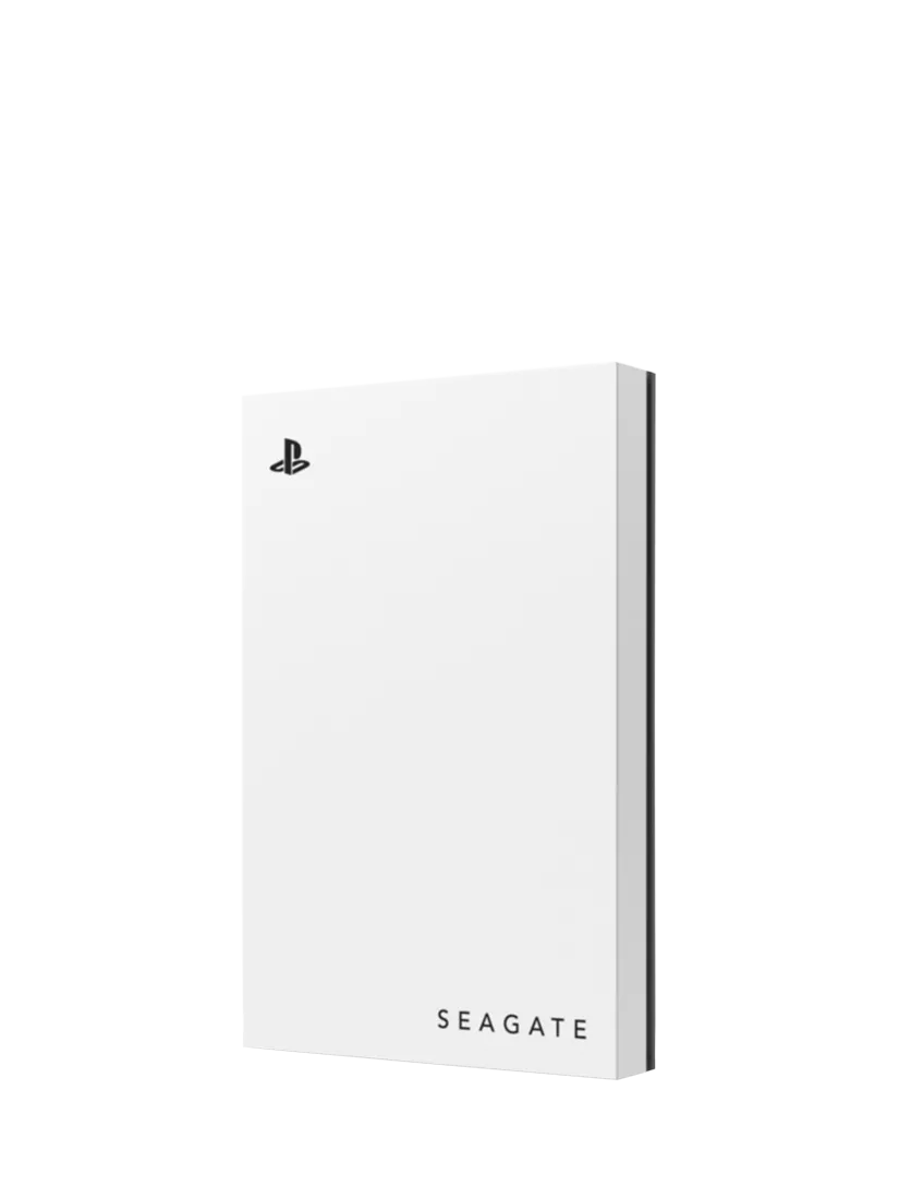 Seagate external game drive for PS5 2TB white - British product