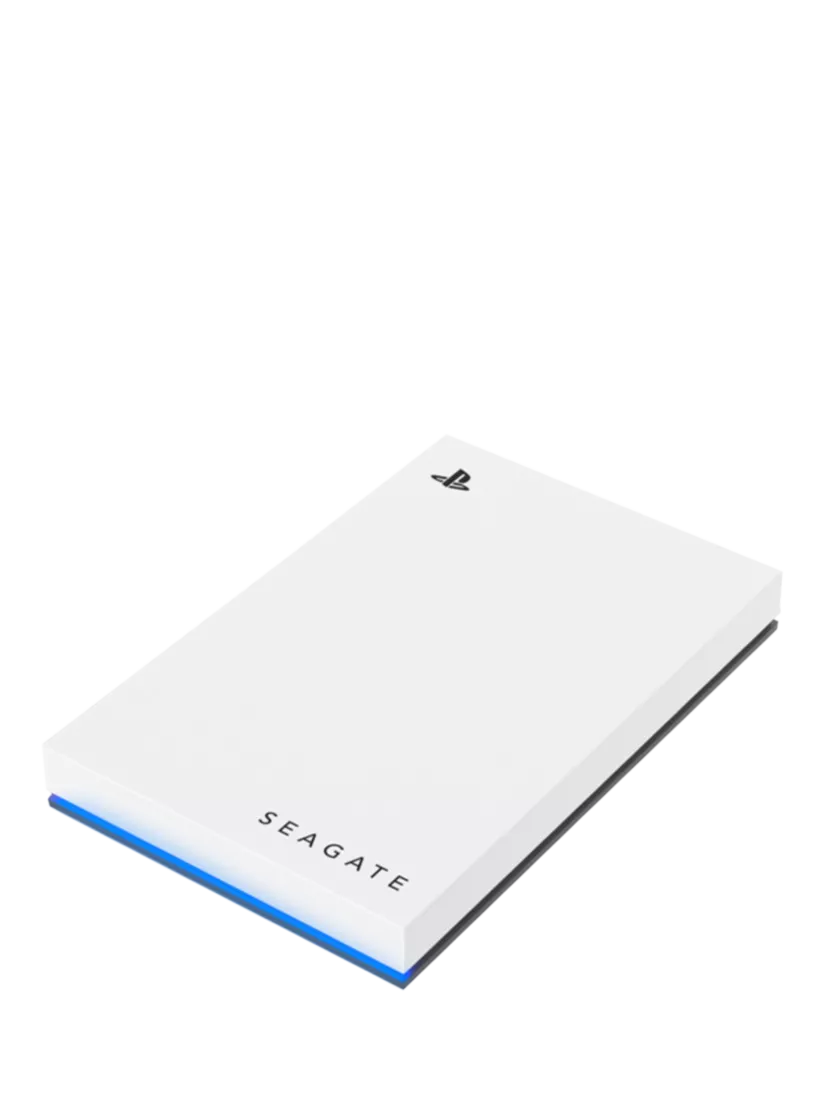 Seagate external game drive for PS5 2TB white - British product