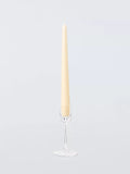 John Lewis glass candle stick H13cm, UK version