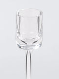 John Lewis glass candle stick H13cm, UK version