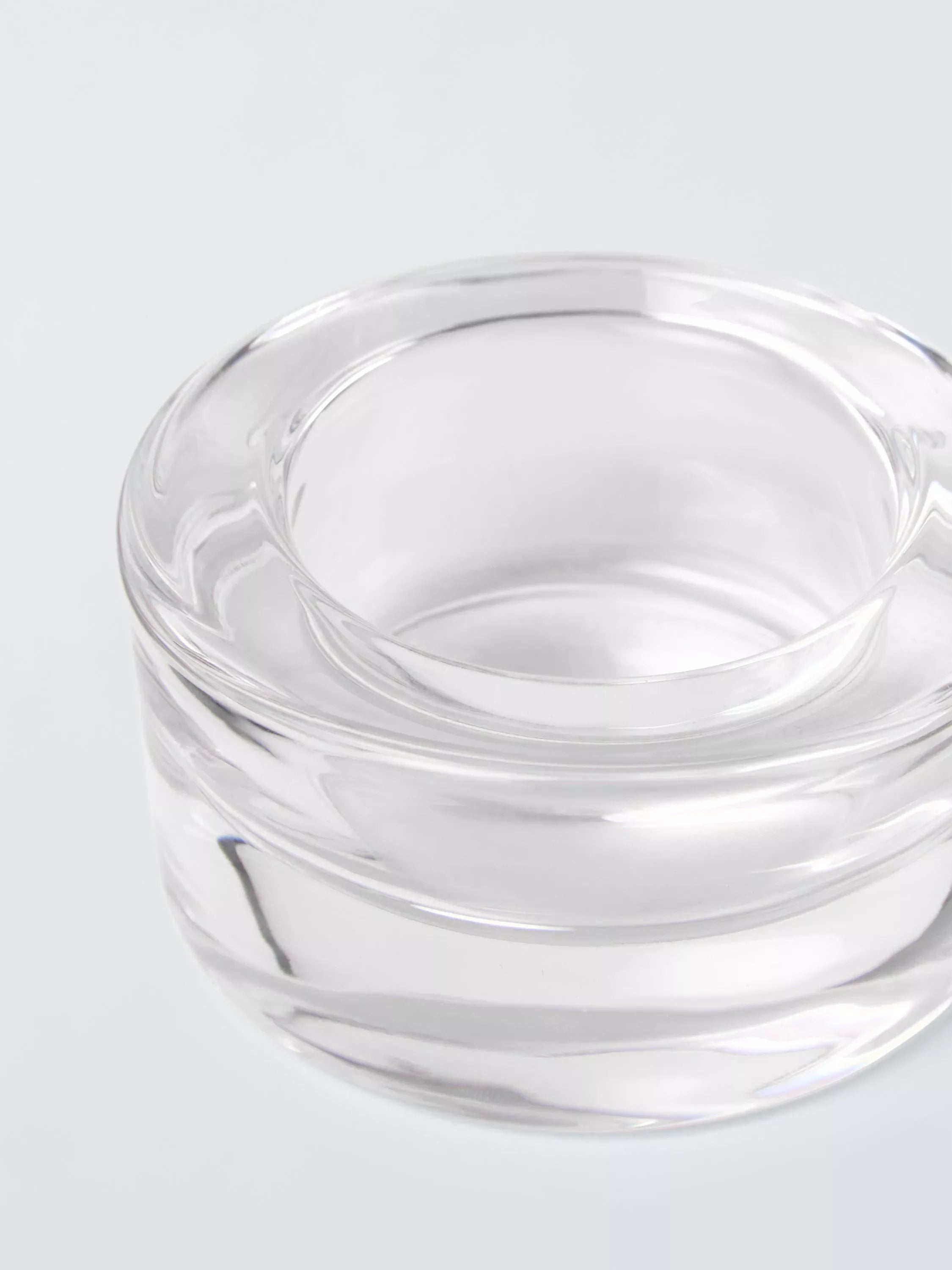 John Lewis glass tealight holder (British brand)