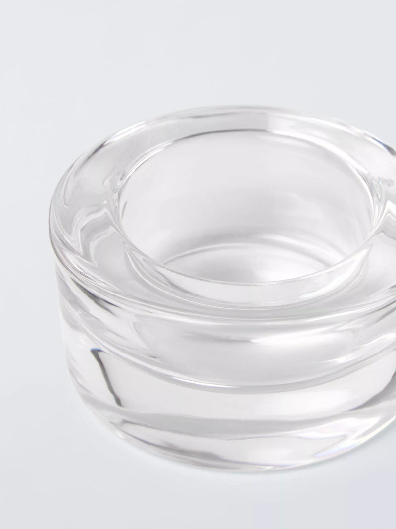John Lewis glass tealight holder (British brand)