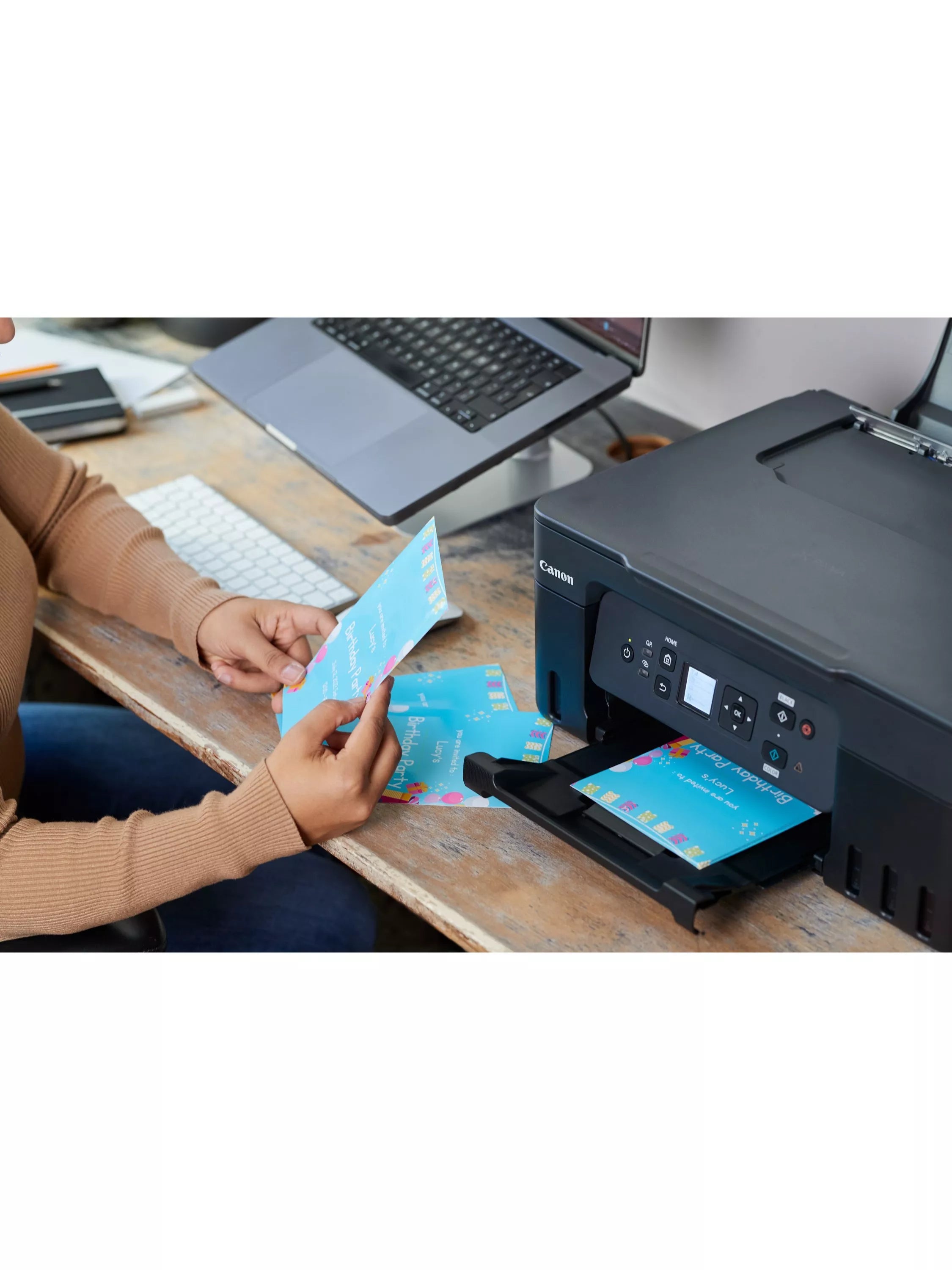 Canon PIXMA G3570 all-in-one wireless printer black (British brand)