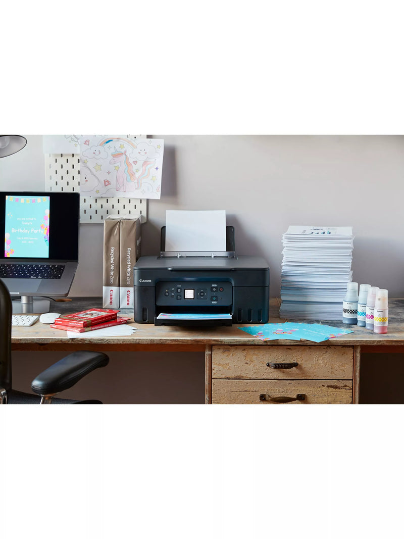 Canon PIXMA G3570 all-in-one wireless printer black (British brand)
