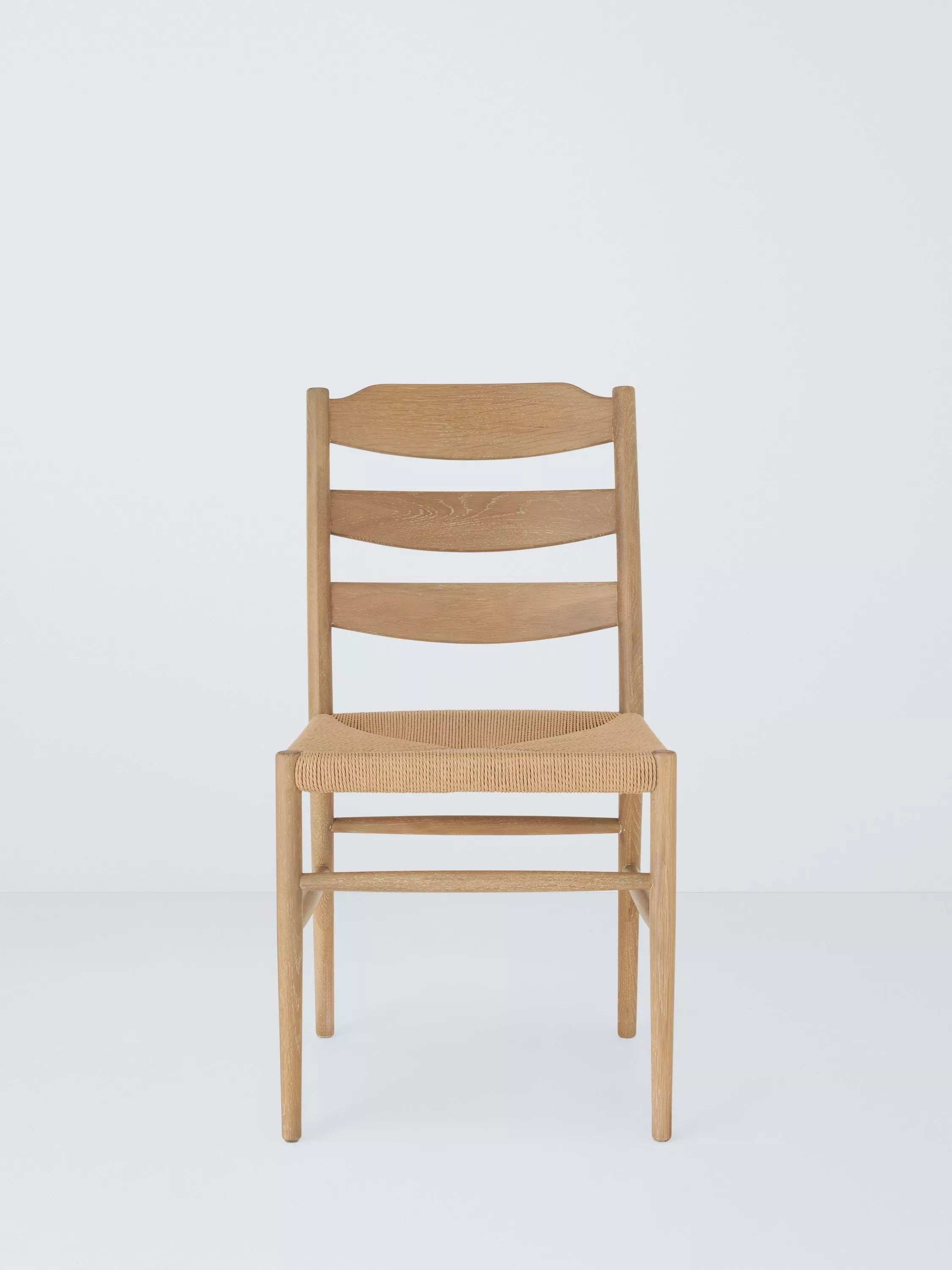 John Lewis Reed dining chair white grain oak, UK version