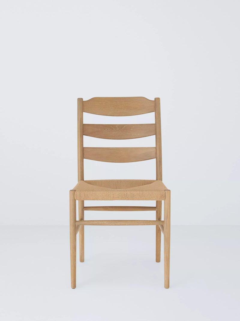 John Lewis Reed dining chair white grain oak, UK version