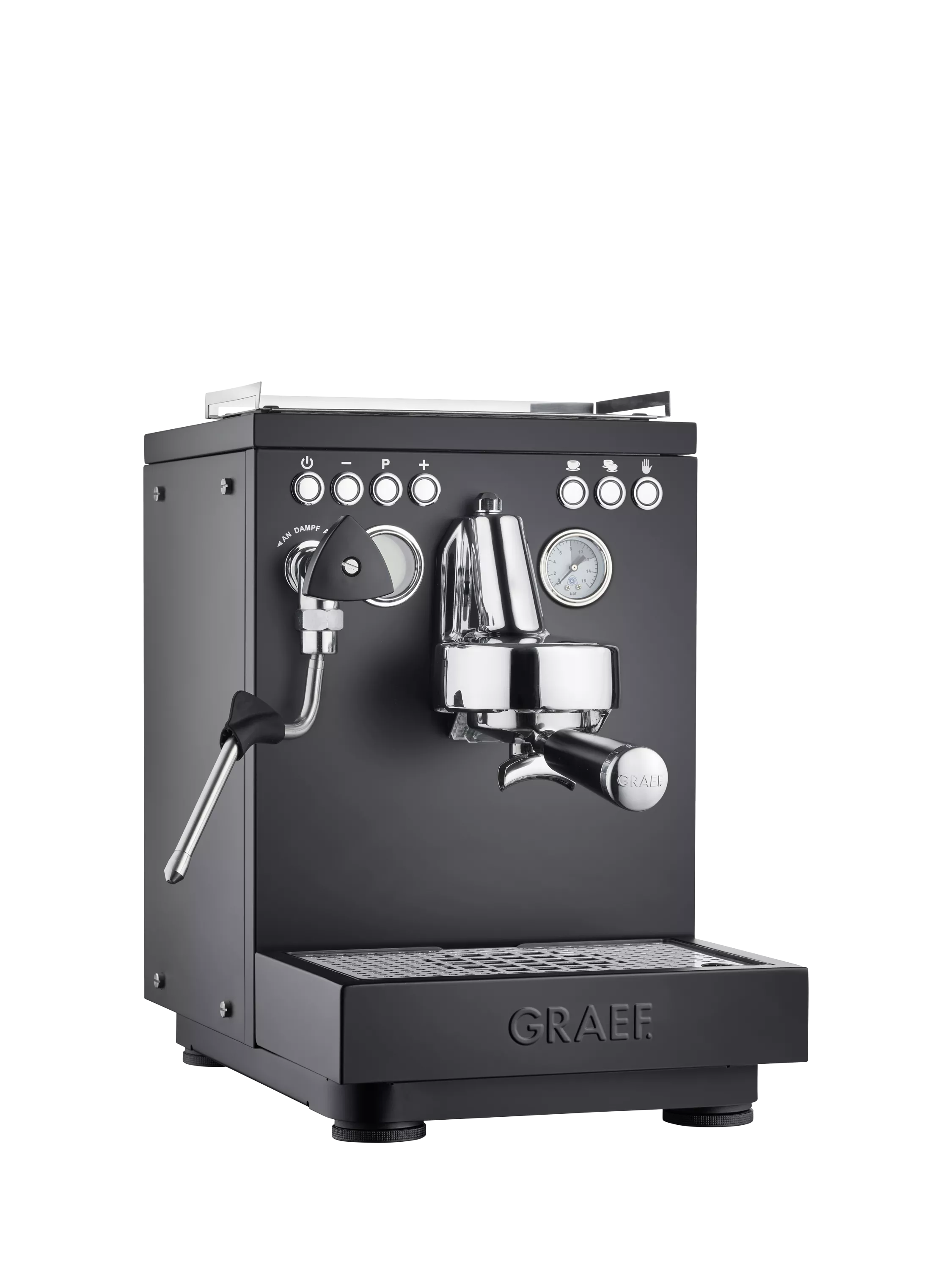 Graef Batessa coffee machine black, imported from the UK