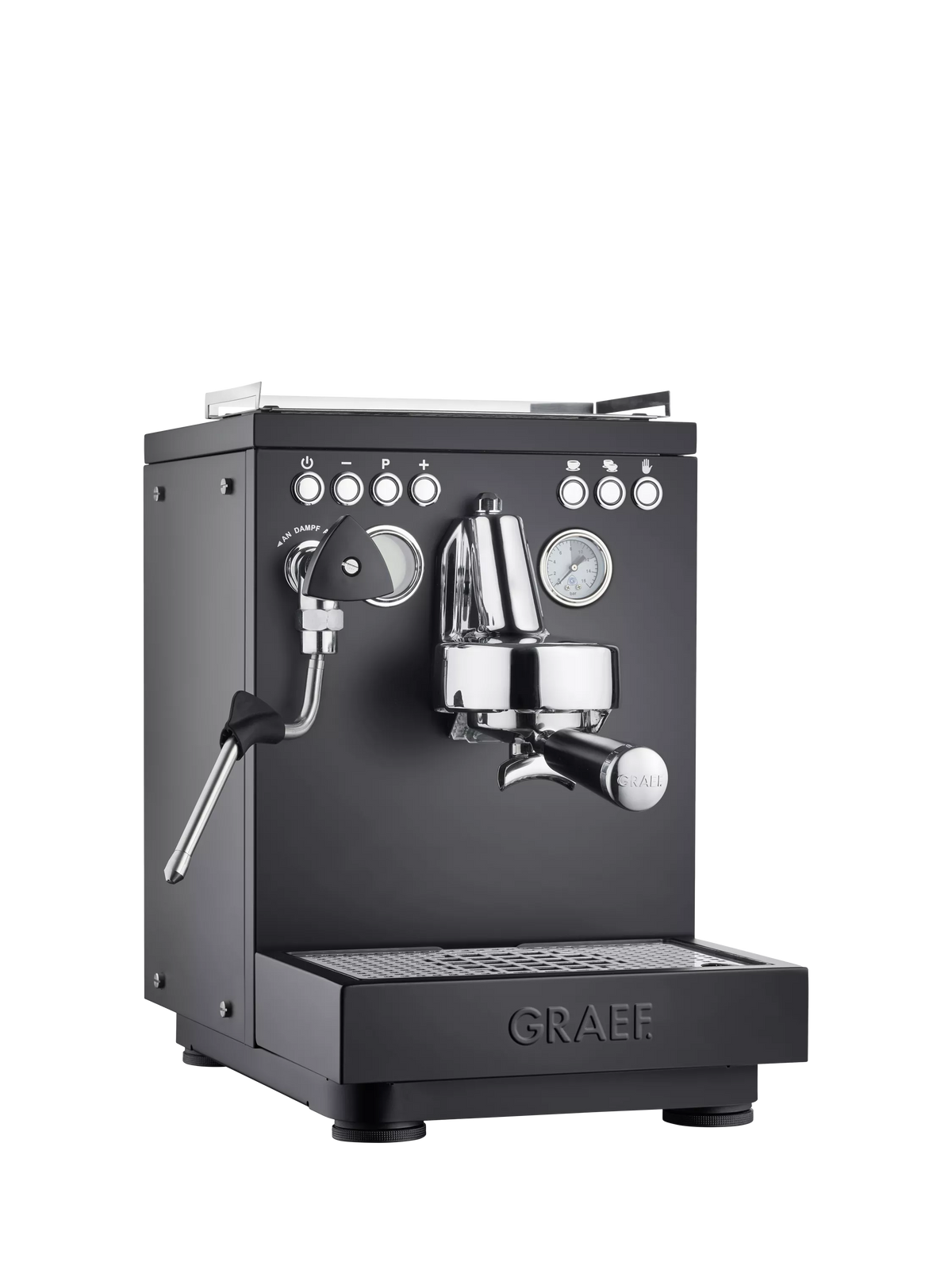 Graef Batessa coffee machine black, imported from the UK