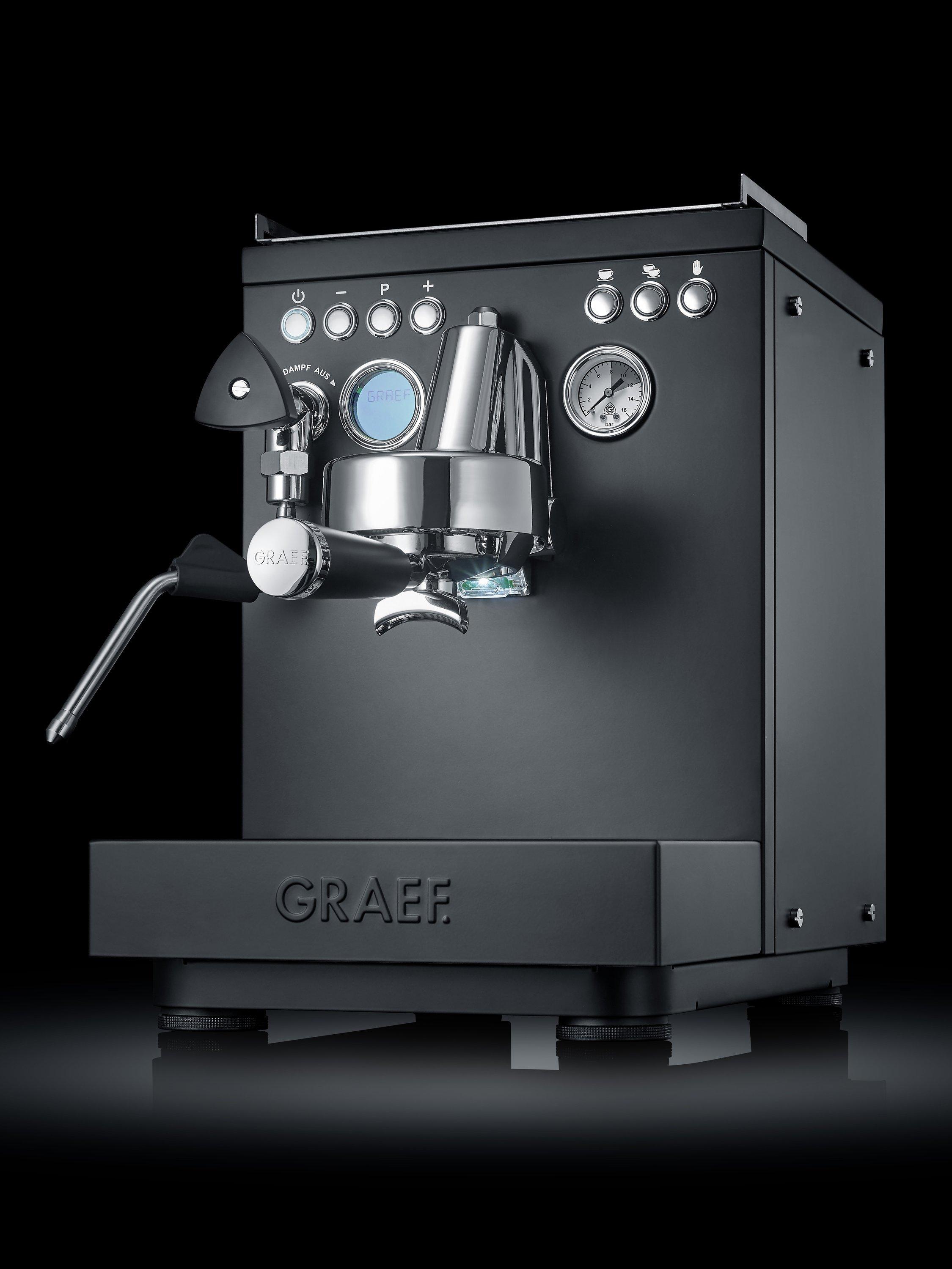 Graef Batessa coffee machine black, imported from the UK