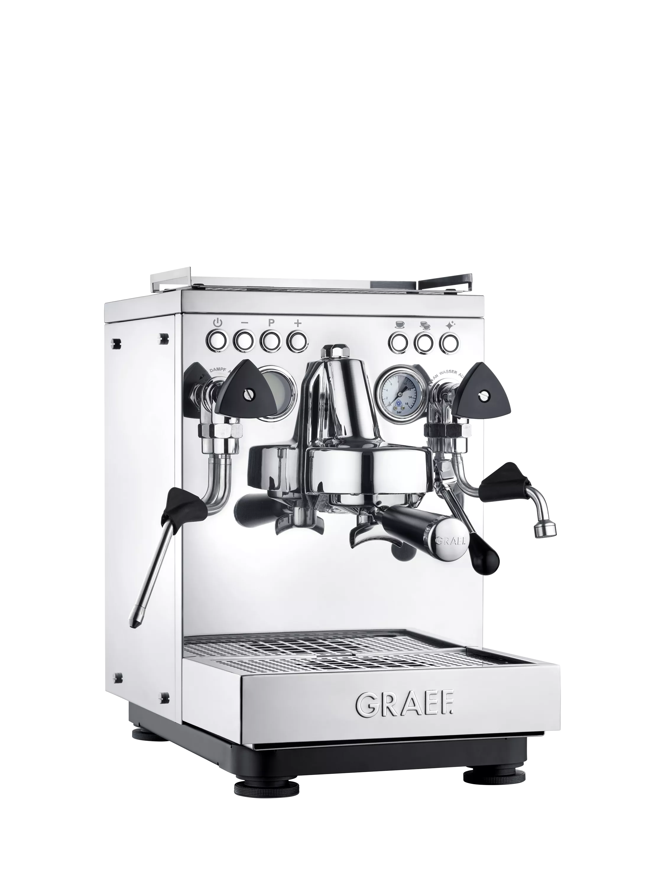 Graef Estessa espresso machine stainless steel (British brand)