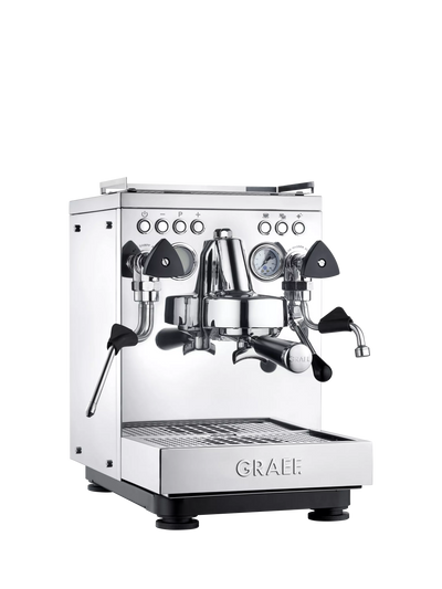 John Lewis Graef Estessa Variable Pressure Profiles Coffee Machine, Stainless Steel- Buy online at McGrocer