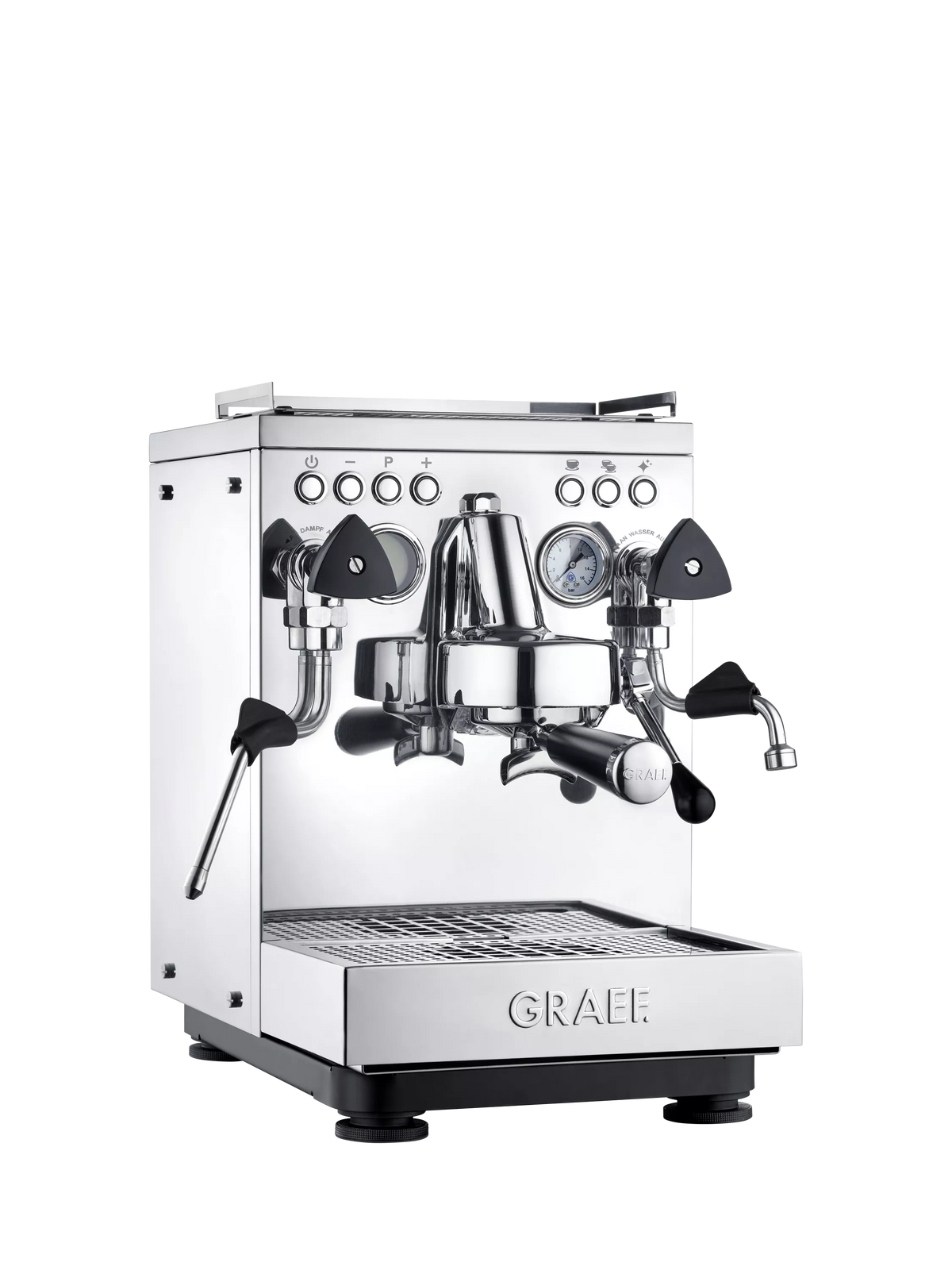 Graef Estessa espresso machine stainless steel (British brand)