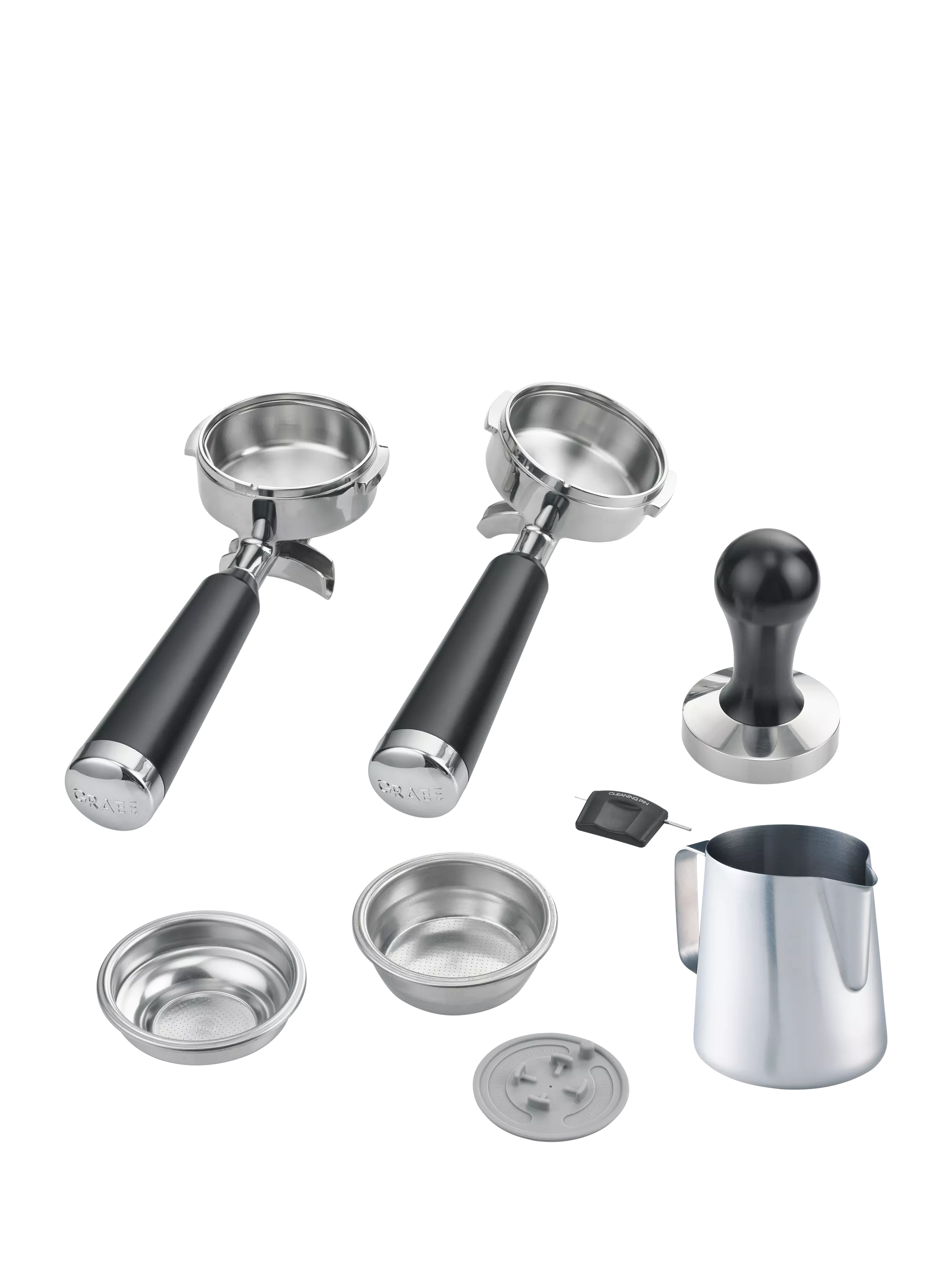 Graef Estessa espresso machine stainless steel (British brand)