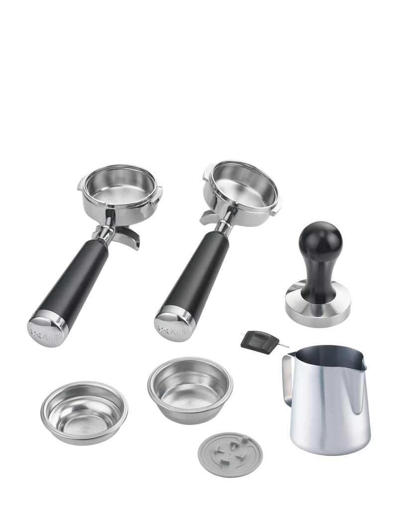 Graef Estessa espresso machine stainless steel (British brand)