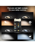 Philips Hue White Ambiance Milliskin recessed spotlight 5W, imported from the UK