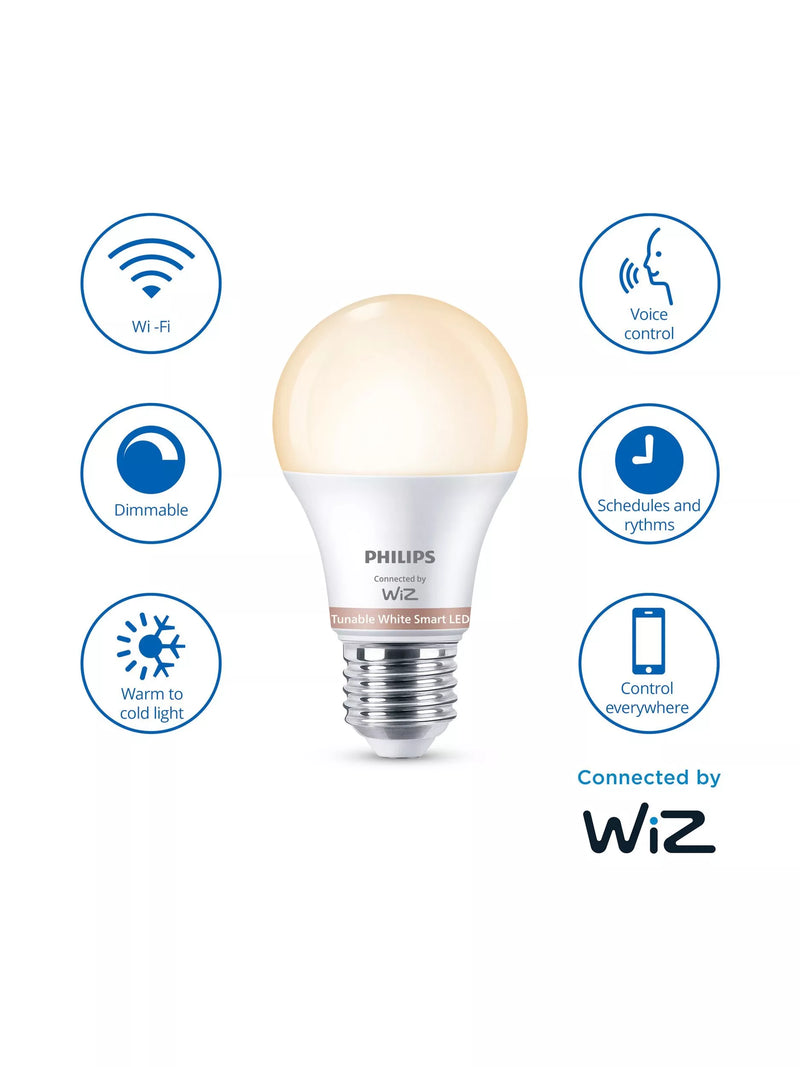 Philips smart LED bulb tunable white pack of 2 - British product