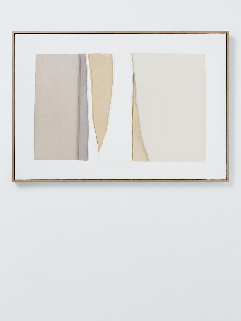 John Lewis hand painted 3D abstract canvas 98x138cm, imported from the UK
