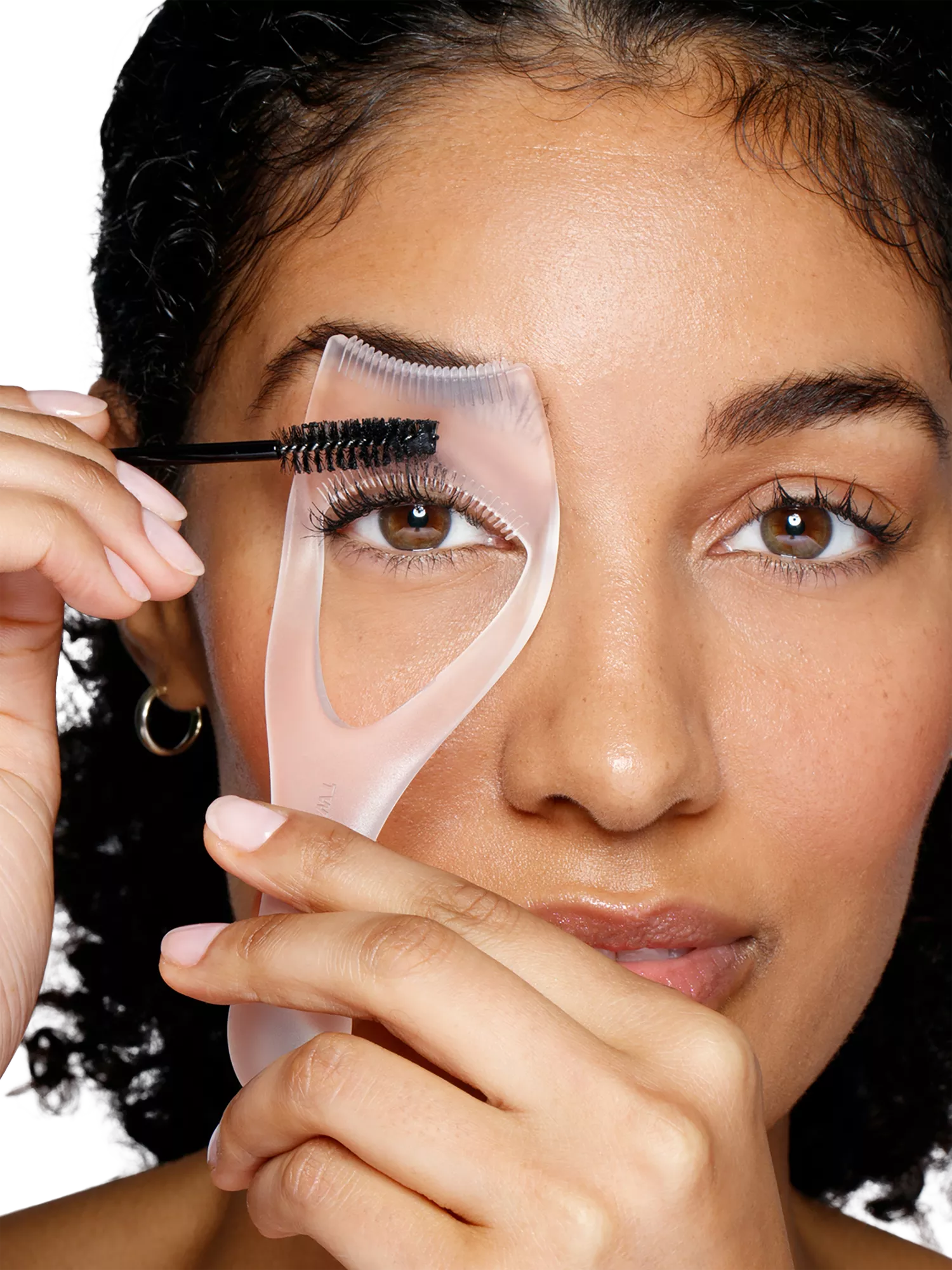 Tweezerman lash guard and comb (British brand)