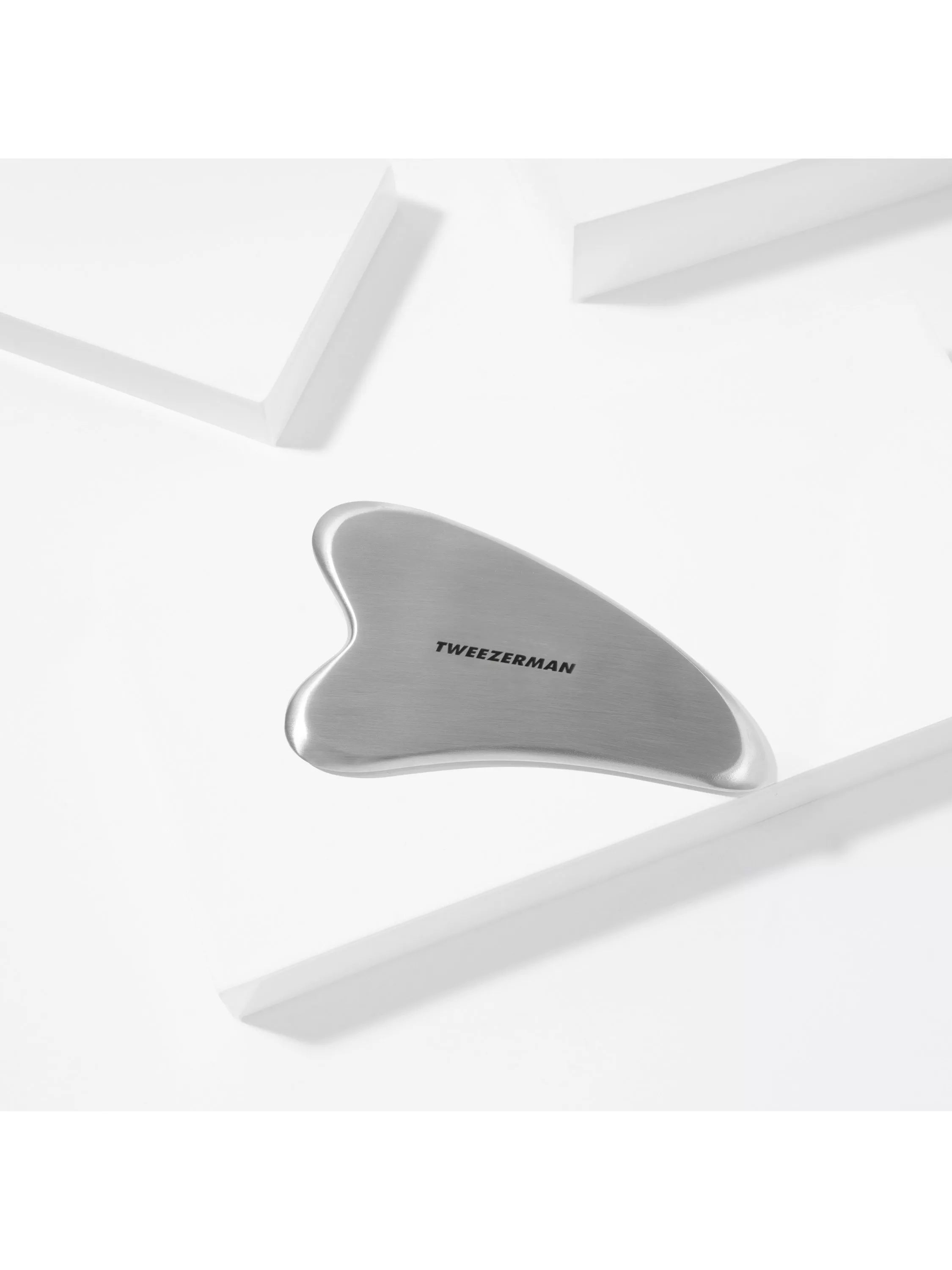 Tweezerman stainless steel gua sha - British product