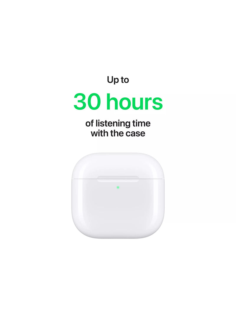 Apple AirPods 4 wireless earbuds USB-C case (British brand)