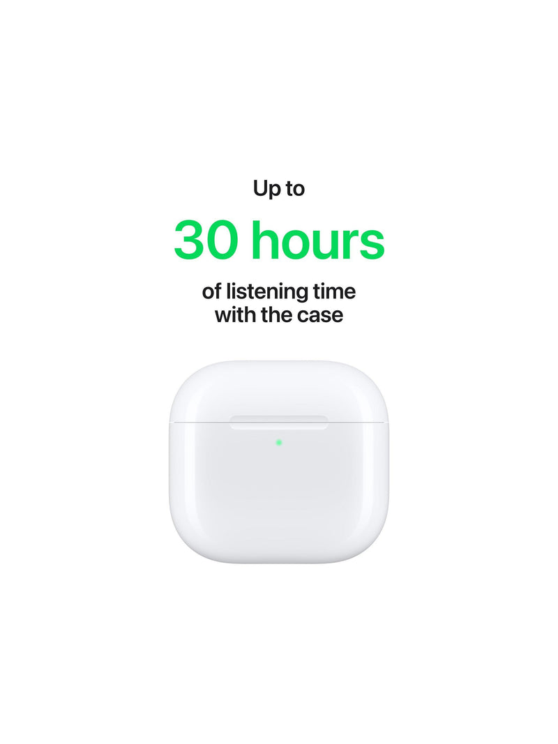 Apple AirPods 4 wireless earbuds USB-C case (British brand)
