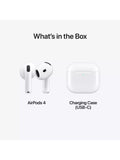 Apple AirPods 4 wireless earbuds USB-C case (British brand)