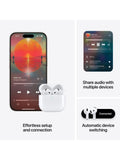 Apple AirPods 4th generation wireless earbuds with Active Noise Cancellation, imported from the UK