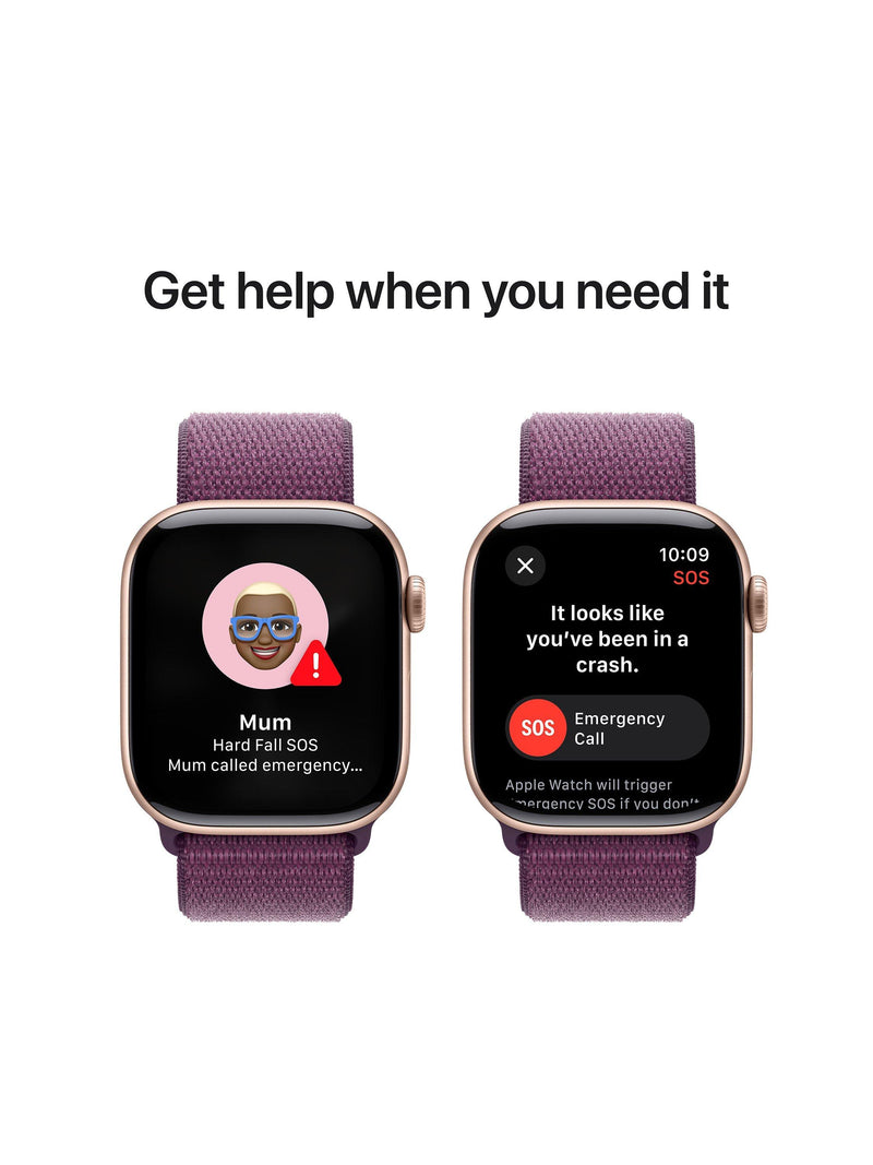 Apple Watch Series 10 GPS + Cellular 42mm smartwatch, UK version