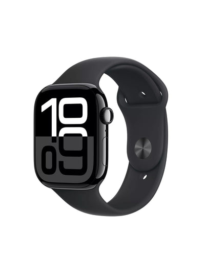 John Lewis Apple Watch Series 10 GPS + Cellular 46mm Aluminium Case Sport Band- Buy online at McGrocer