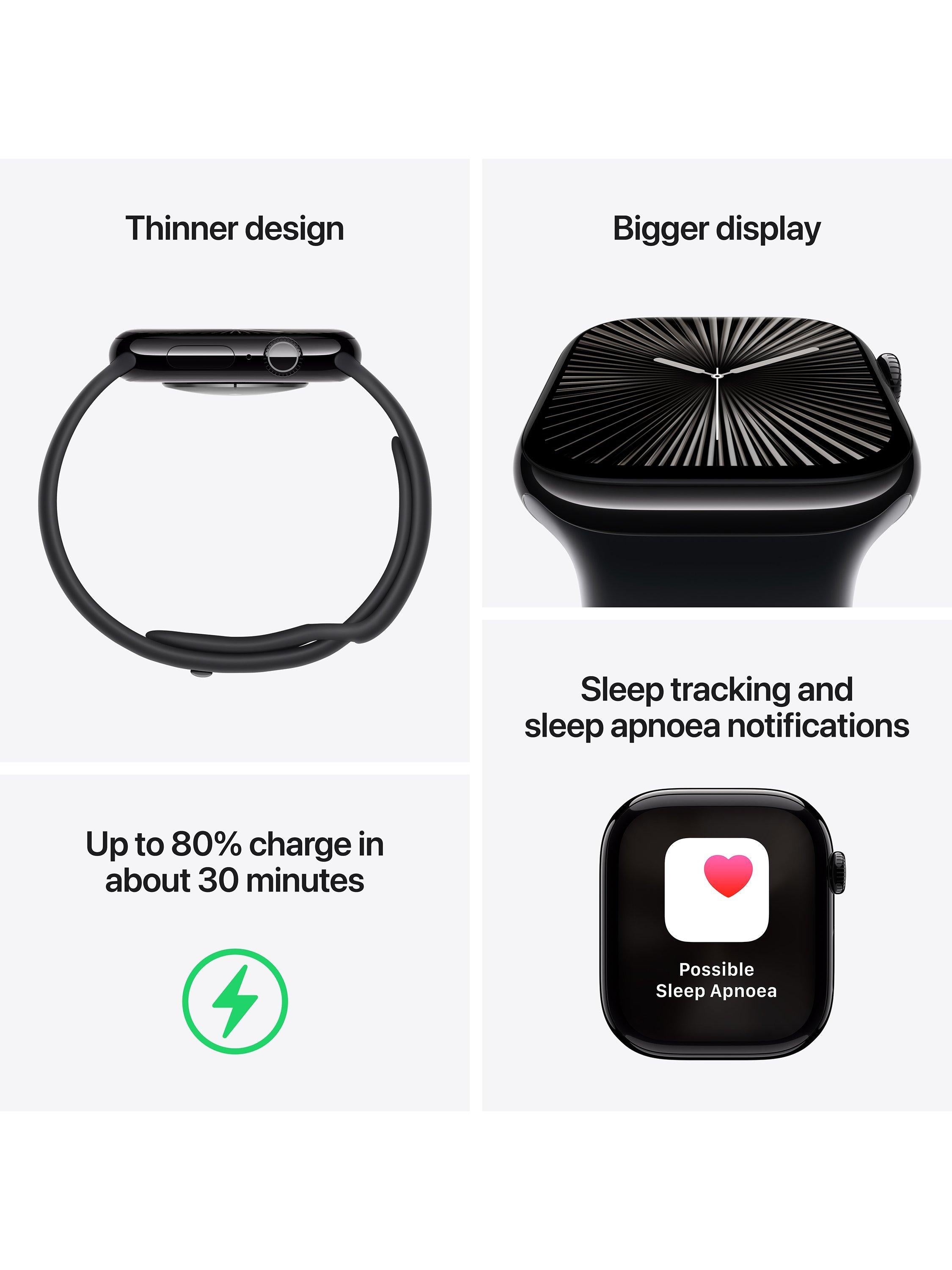 Apple smartwatch Series 10 GPS + Cellular 46mm, UK version