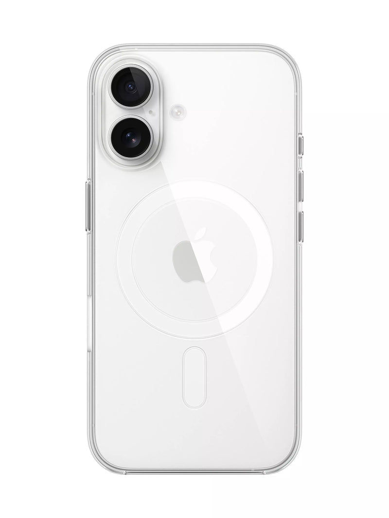 Apple iPhone 16 clear case with MagSafe, UK version