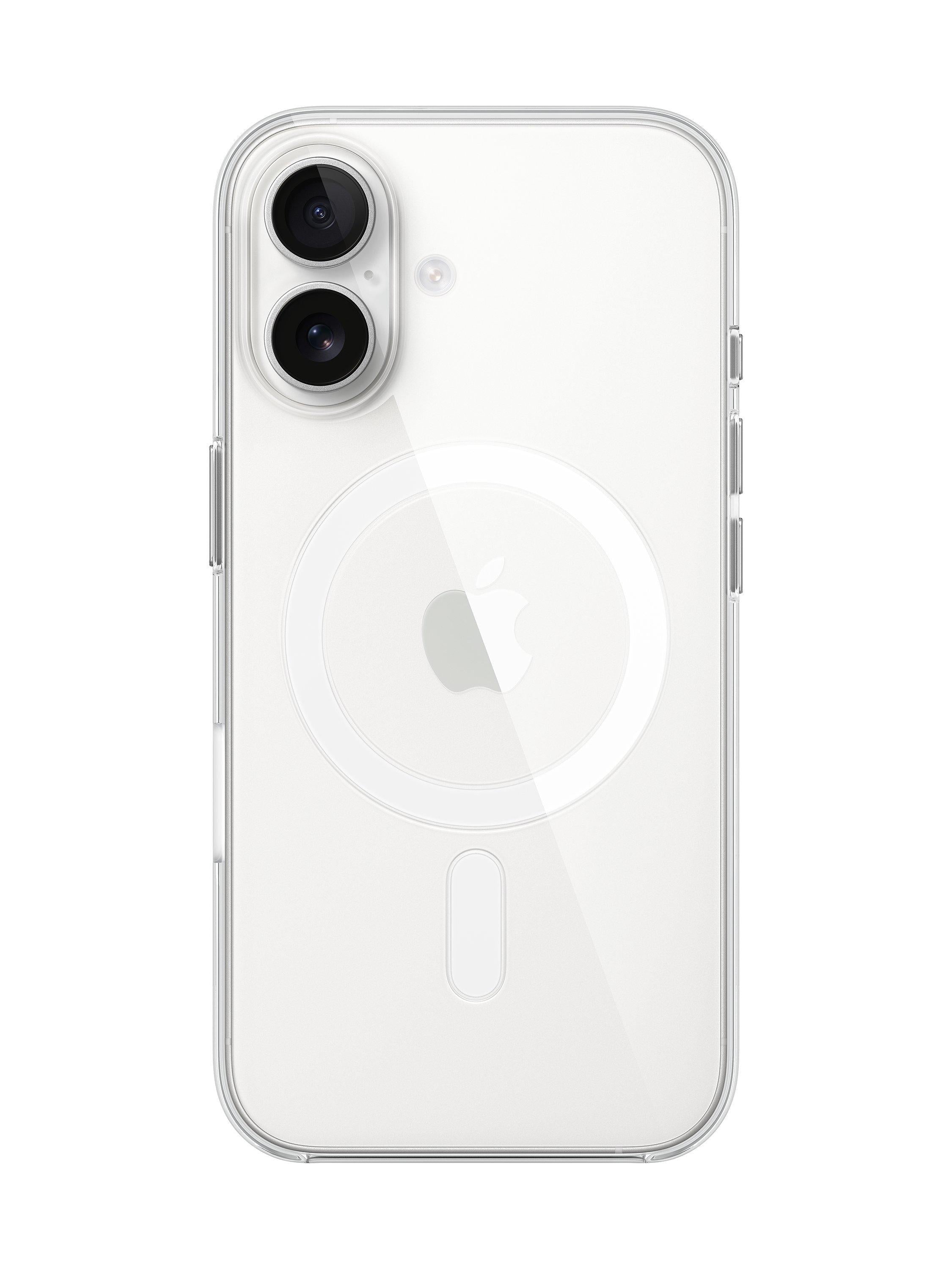 Apple iPhone 16 clear case with MagSafe, UK version