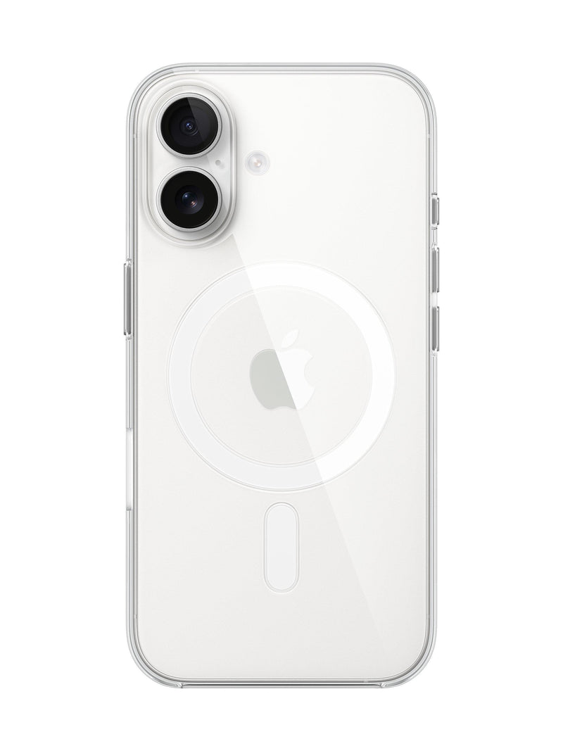 Apple iPhone 16 clear case with MagSafe, UK version