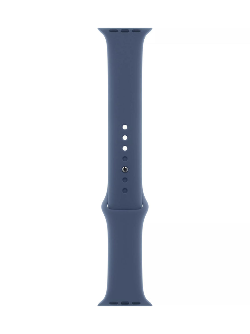 Apple Watch Sport Band 46mm blue fluoroelastomer strap, imported from the UK