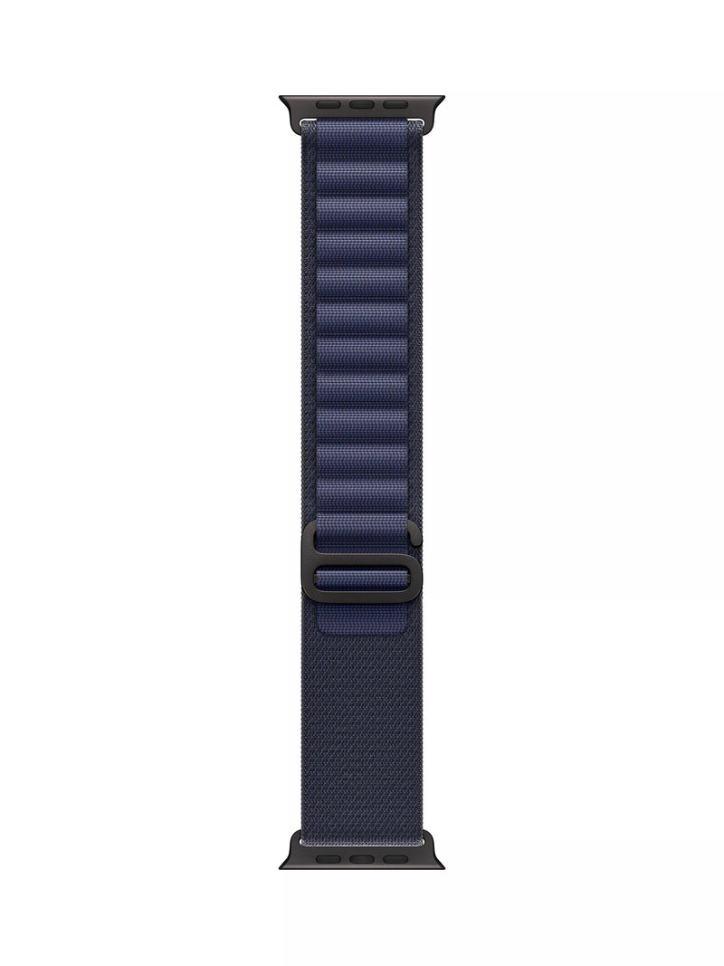 Apple Alpine Loop watch strap small Navy, UK version