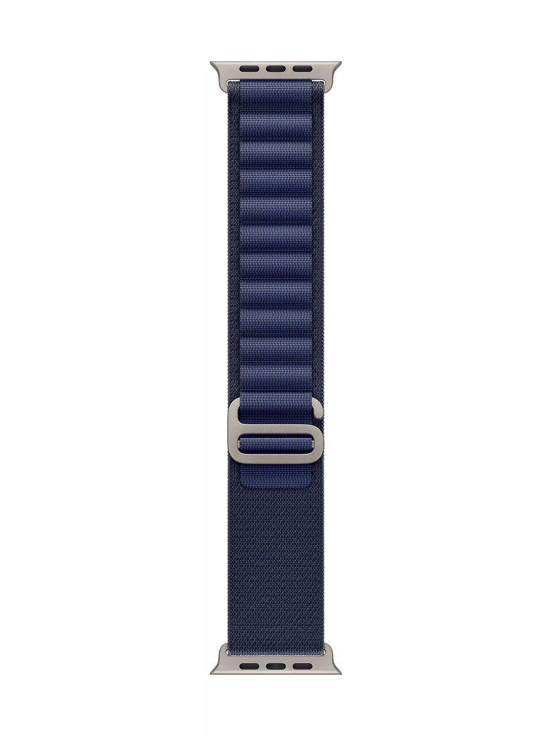 Apple Alpine Loop 49mm Navy Watch Strap Small