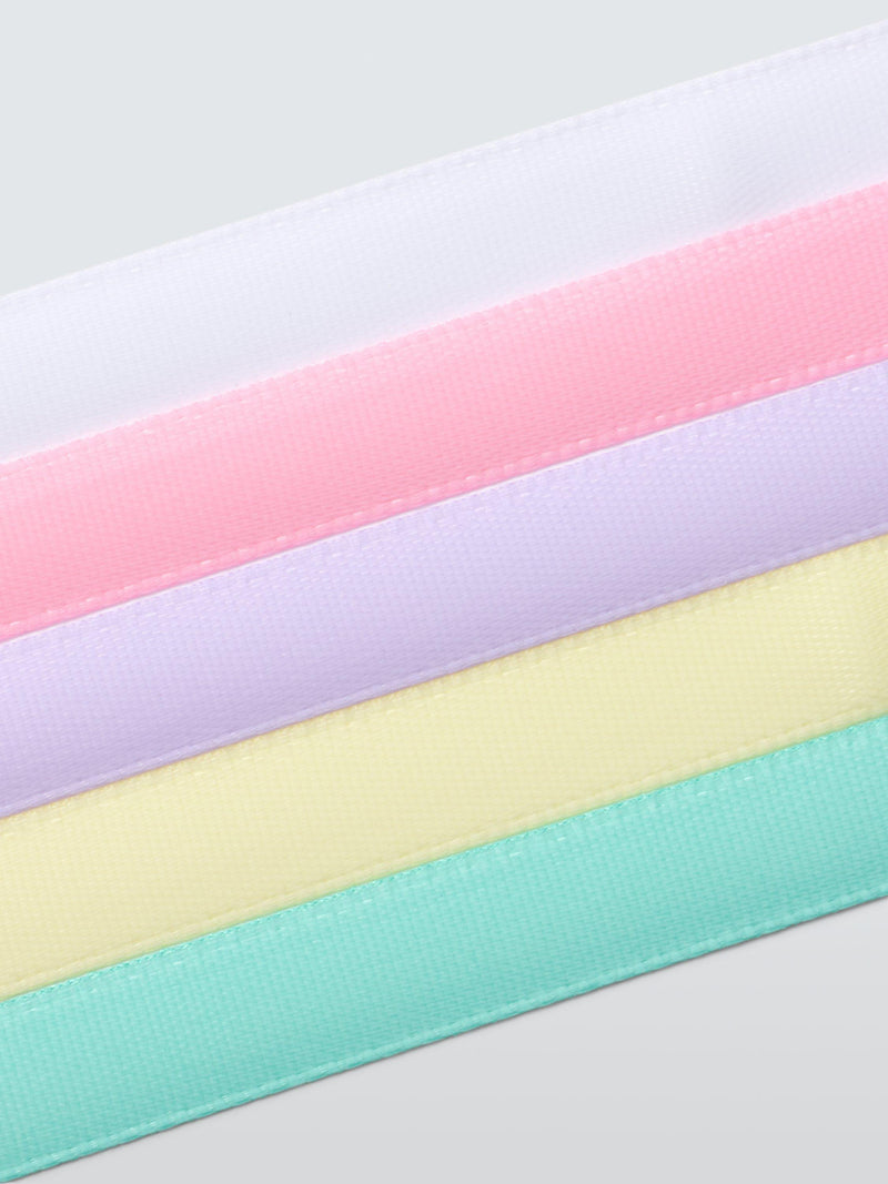 John Lewis 5 pastel ribbons 2m each, imported from the UK